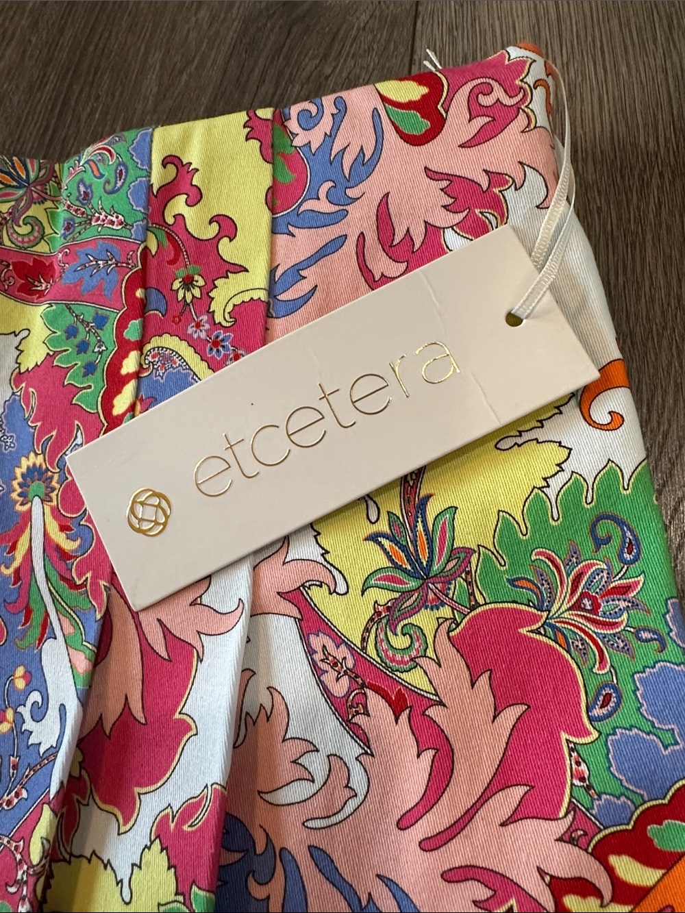 Etcetera Paisley Skirt - Picture 6 of 8